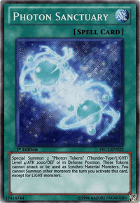 Photon Sanctuary [PRC1-EN022] Secret Rare - POKÉ JEUX