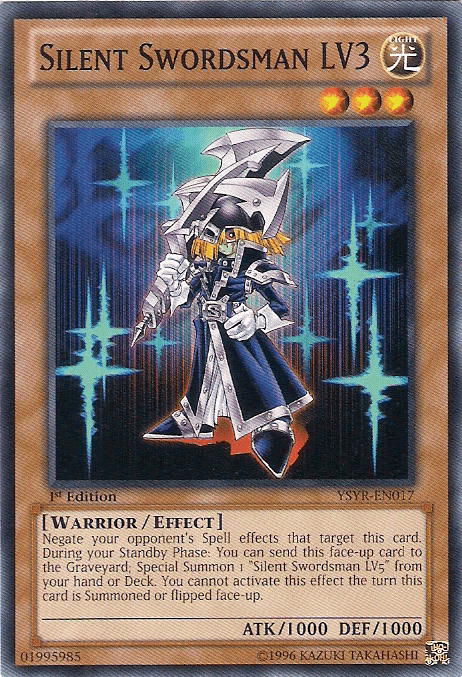 Silent Swordsman LV3 [YSYR-EN017] Common - POKÉ JEUX