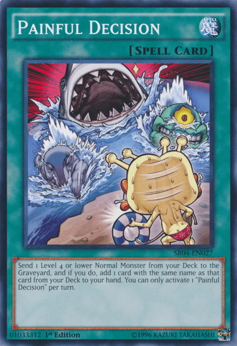 Painful Decision [SR04-EN027] Common - POKÉ JEUX