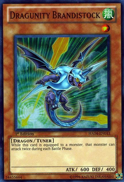 Dragunity Brandistock [HA04-EN013] Super Rare - POKÉ JEUX