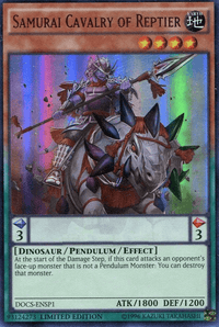 Samurai Cavalry of Reptier (ENSP1) [DOCS-ENSP1] Ultra Rare - POKÉ JEUX