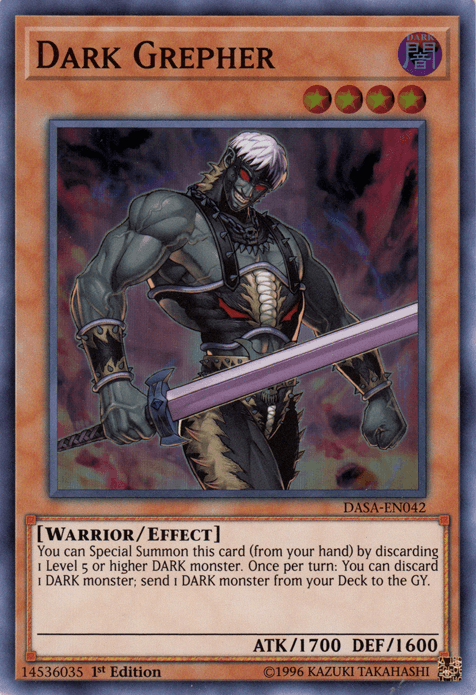Dark Grepher [DASA-EN042] Super Rare - POKÉ JEUX