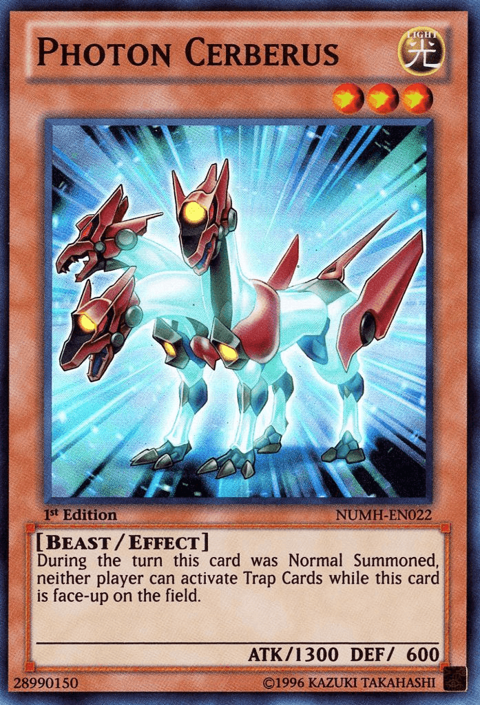 Photon Cerberus [NUMH-EN022] Super Rare - POKÉ JEUX