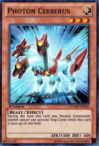 Photon Cerberus [NUMH-EN022] Super Rare - POKÉ JEUX