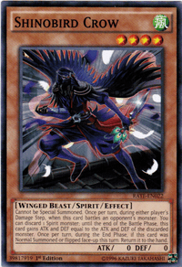 Shinobird Crow [RATE-EN022] Common - POKÉ JEUX