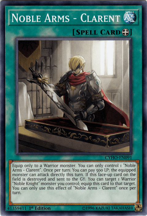 Noble Arms - Clarent [CYHO-EN091] Common - POKÉ JEUX