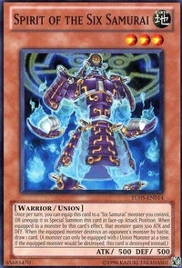 Spirit of the Six Samurai [TU05-EN014] Common - POKÉ JEUX