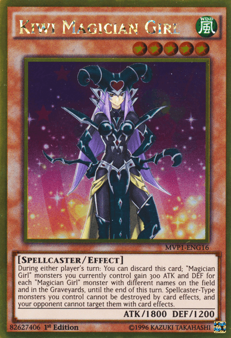 Kiwi Magician Girl [MVP1-ENG16] Gold Rare - POKÉ JEUX