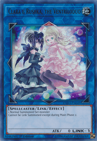 Clara & Rushka, the Ventriloduo [EXFO-EN049] Ultra Rare - POKÉ JEUX
