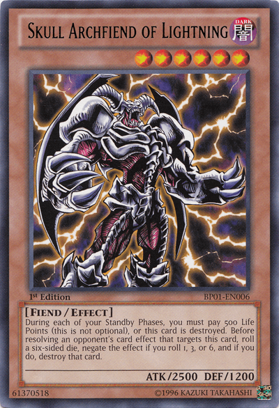 Skull Archfiend of Lightning [BP01-EN006] Rare - POKÉ JEUX