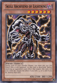 Skull Archfiend of Lightning [BP01-EN006] Rare - POKÉ JEUX
