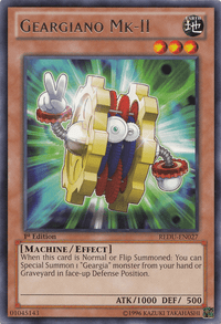Geargiano Mk-II [REDU-EN027] Rare - POKÉ JEUX