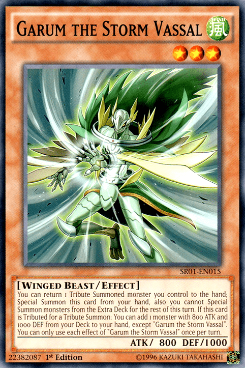 Garum the Storm Vassal [SR01-EN015] Common - POKÉ JEUX