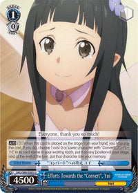 Efforts Towards the "Convert", Yui (SAO/S80-E085 U) [Sword Art Online -Alicization- Vol.2] - POKÉ JEUX