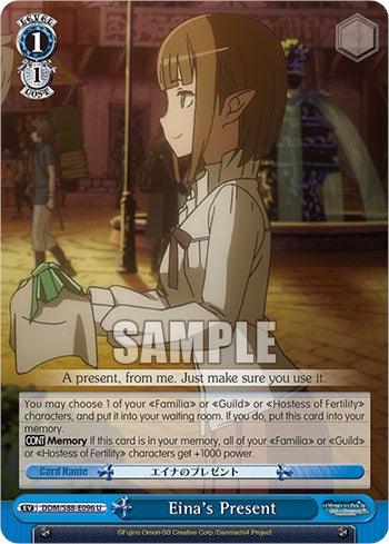 Eina's Present (DDM/S88-E096 U) [Is it Wrong to Try to Pick Up Girls in a Dungeon?] - POKÉ JEUX