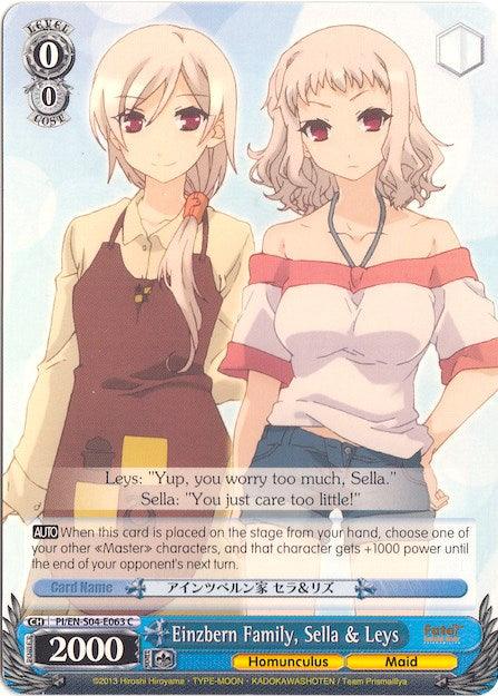 Einzbern Family, Sella & Leys (PI/EN-S04-E063 C) [Fate/kaleid liner PRISMA ILLYA DX] - POKÉ JEUX