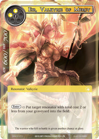 Eir, Valkyrie of Mercy (DBV-012) [The Decisive Battle of Valhalla] - POKÉ JEUX