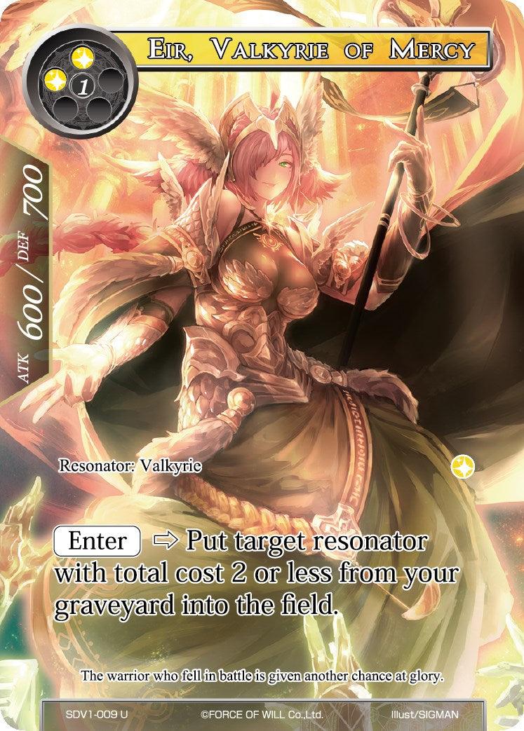 Eir, Valkyrie of Mercy (SDV1-009) [Starter Deck: Valhalla Cluster] - POKÉ JEUX