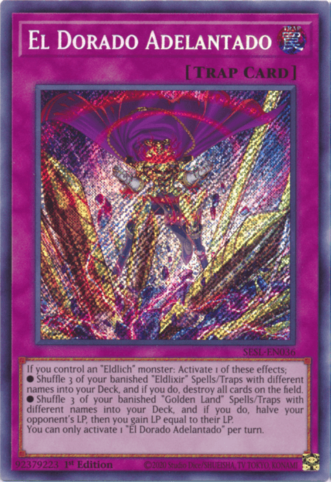 El Dorado Adelantado [SESL-EN036] Secret Rare - POKÉ JEUX