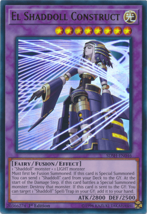 El Shaddoll Construct [SDSH-EN046] Ultra Rare - POKÉ JEUX
