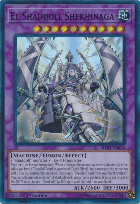 El Shaddoll Shekhinaga [SDSH-EN048] Super Rare - POKÉ JEUX