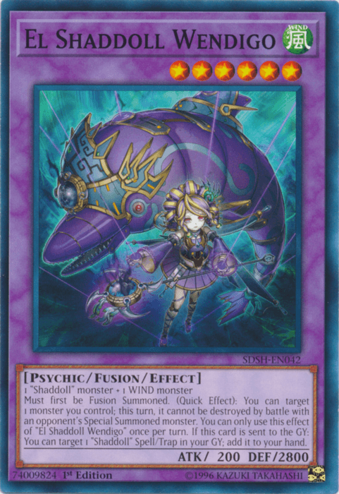 El Shaddoll Wendigo [SDSH-EN042] Common - POKÉ JEUX