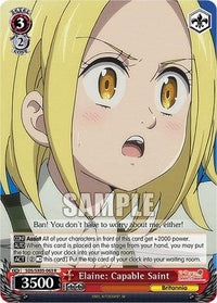 Elaine: Capable Saint (Foil) [The Seven Deadly Sins: Revival of The Commandments] - POKÉ JEUX