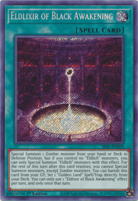 Eldlixir of Black Awakening [SESL-EN029] Secret Rare - POKÉ JEUX