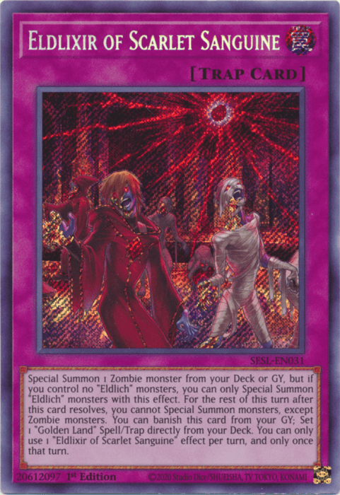 Eldlixir of Scarlet Sanguine [SESL-EN031] Secret Rare - POKÉ JEUX