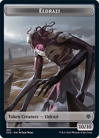 Eldrazi // Soldier Double-Sided Token [Starter Commander Decks] - POKÉ JEUX