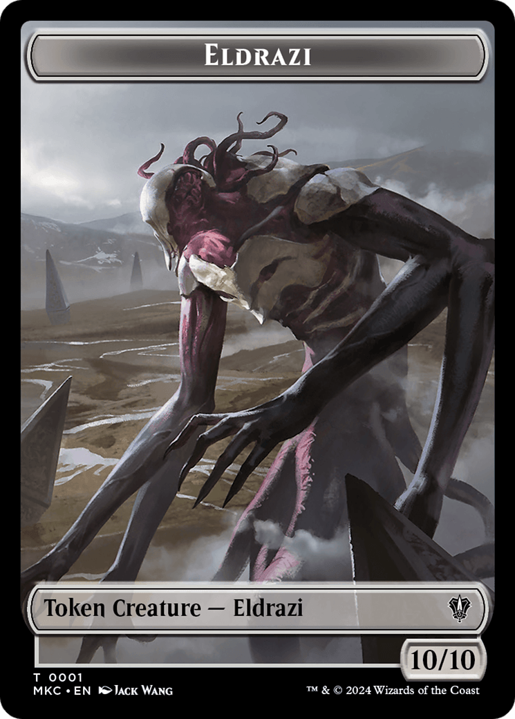 Eldrazi // Tiny Double-Sided Token [Murders at Karlov Manor Commander Tokens] - POKÉ JEUX