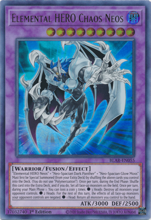 Elemental Hero Chaos Neos [BLAR-EN055] Ultra Rare - POKÉ JEUX