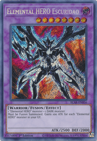 Elemental Hero Escuridao [BLAR-EN056] Secret Rare - POKÉ JEUX