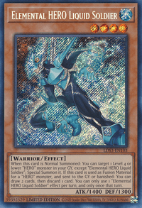Elemental HERO Liquid Soldier [LDS3-EN103] Secret Rare - POKÉ JEUX