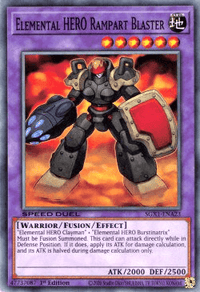 Elemental HERO Rampart Blaster [SGX1-ENA23] Common - POKÉ JEUX