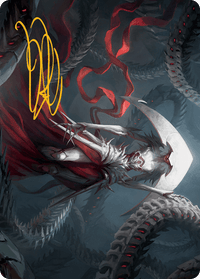 Elesh Norn Art Card (Gold-Stamped Signature) [March of the Machine Art Series] - POKÉ JEUX