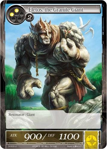 Eletos, the Granite Giant (3-003) [The Shaft of Light of Valhalla] - POKÉ JEUX