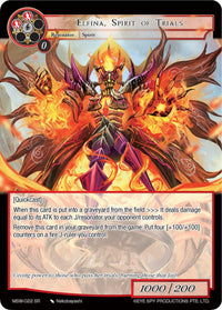 Elfina, Spirit of Trials (MSW-022) [The Magic Stone War - Zero] - POKÉ JEUX