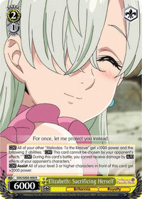 Elizabeth: Sacrificing Herself (SDS/SX03-008 R) [The Seven Deadly Sins] - POKÉ JEUX