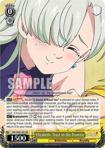 Elizabeth: Trust in the Promise (Foil) [The Seven Deadly Sins: Revival of The Commandments] - POKÉ JEUX