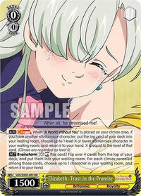 Elizabeth: Trust in the Promise (Foil) [The Seven Deadly Sins: Revival of The Commandments] - POKÉ JEUX
