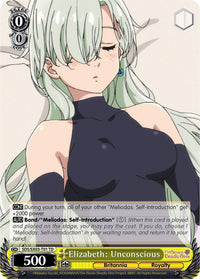 Elizabeth: Unconscious (SDS/SX03-T01 TD) [The Seven Deadly Sins] - POKÉ JEUX
