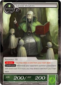 Elvish Weaver (2-083) [The War of Valhalla] - POKÉ JEUX
