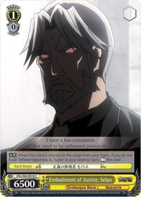 Embodiment of Justice, Sebas (OVL/S62-E018 C) [Nazarick: Tomb of the Undead] - POKÉ JEUX