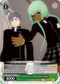 Emerald & Mercury: Infiltrating Beacon Academy (RWBY/WX03-034 C) [RWBY] - POKÉ JEUX