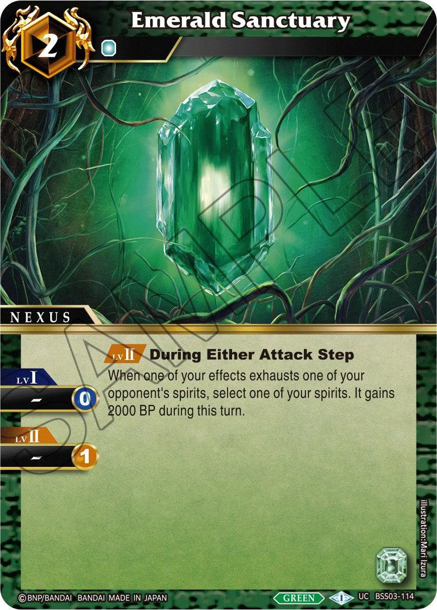 Emerald Sanctuary (BSS03-114) [Aquatic Invaders] - POKÉ JEUX