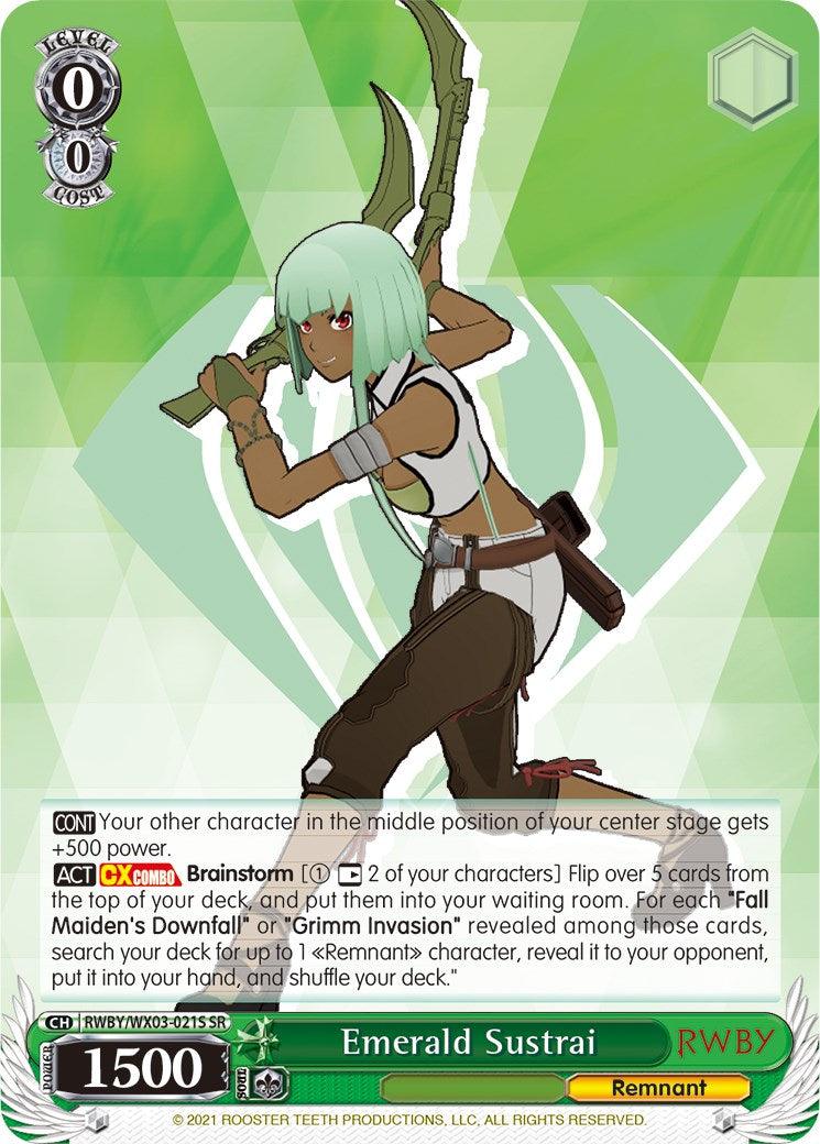 Emerald Sustrai (RWBY/WX03-021S SR) [RWBY] - POKÉ JEUX