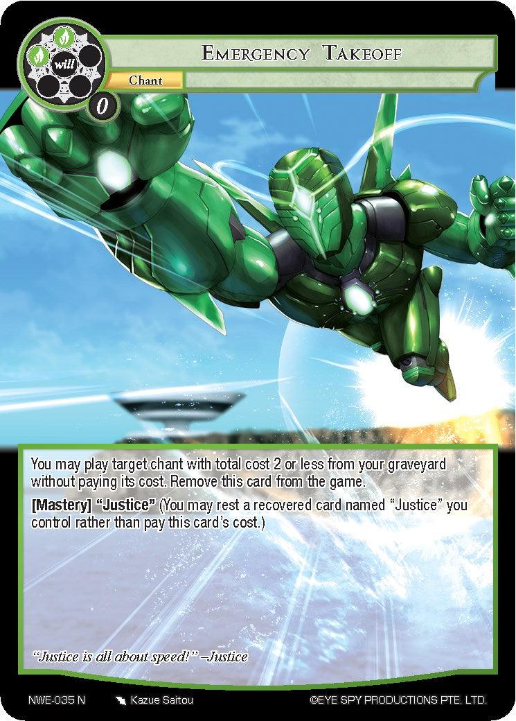 Emergency Takeoff (NWE-035 N) [A New World Emerges] - POKÉ JEUX