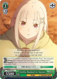 Emilia Basked in Sunset (RZ/SE35-E35 C) [Re:ZERO: The Frozen Bond] - POKÉ JEUX