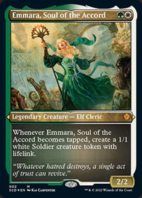 Emmara, Soul of the Accord (Foil Etched) [Starter Commander Decks] - POKÉ JEUX